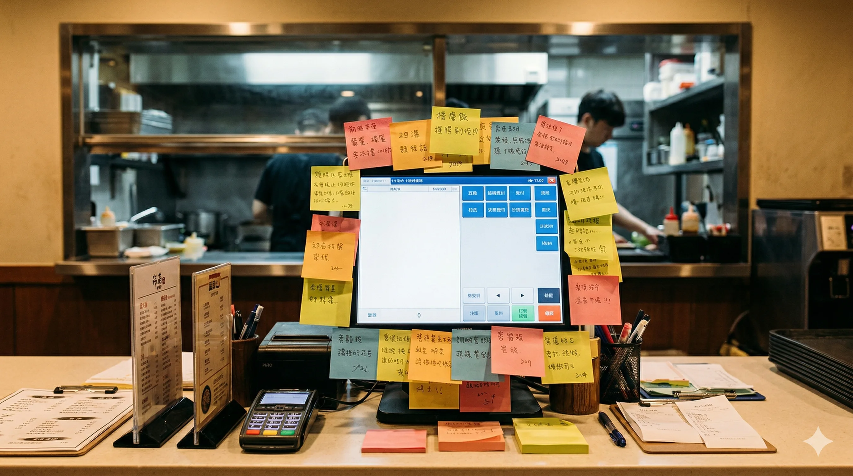 Notes everywhere